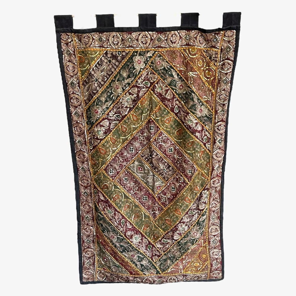 Sequined Tapestry Wall Hanging